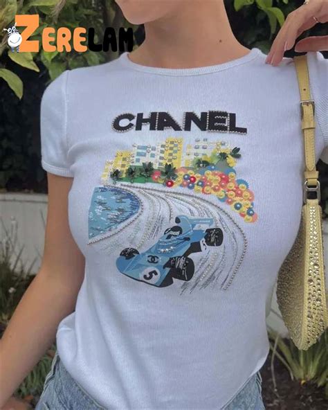 formula 1 chanel top|chanel's formula 1 shirts.